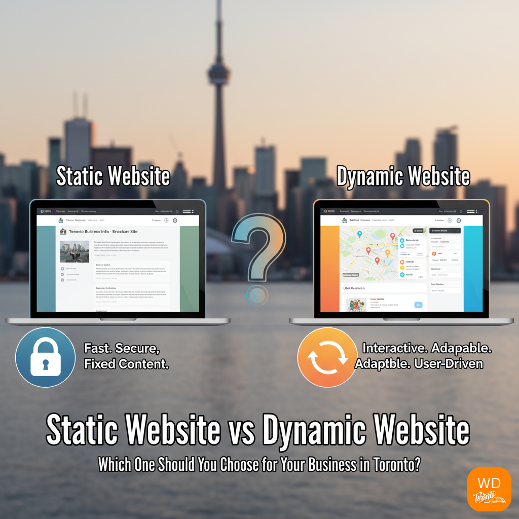 Static vs Dynamic Website: Which is Best for Your Business | Website Developer in Toronto