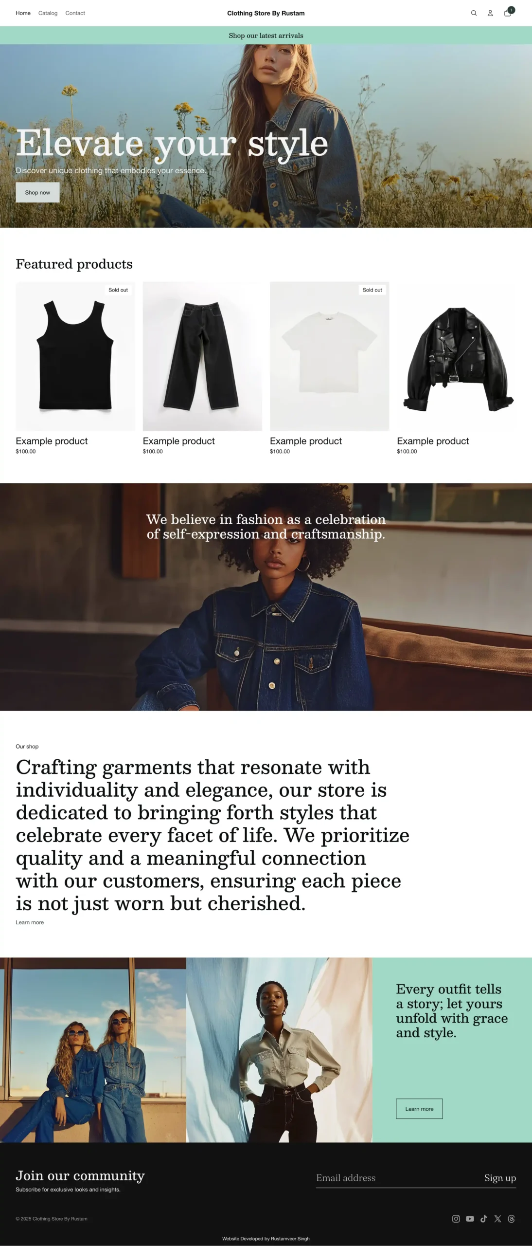 Shopify Demo Store